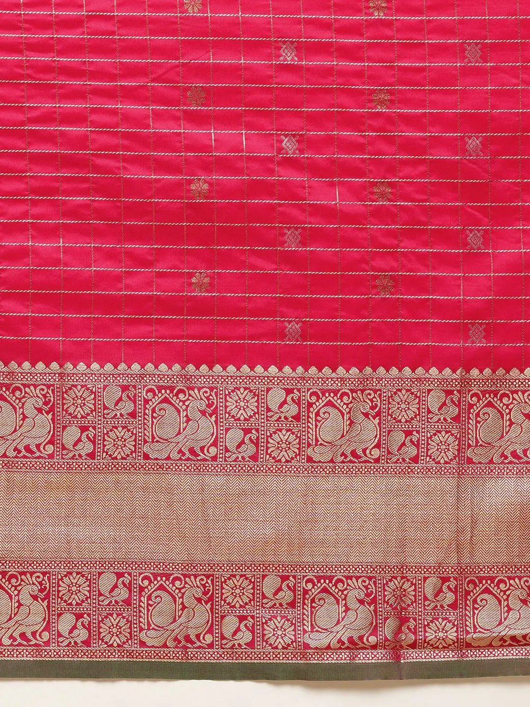 Banarasi Soft Silk Kanchi Zari Weaving Saree 