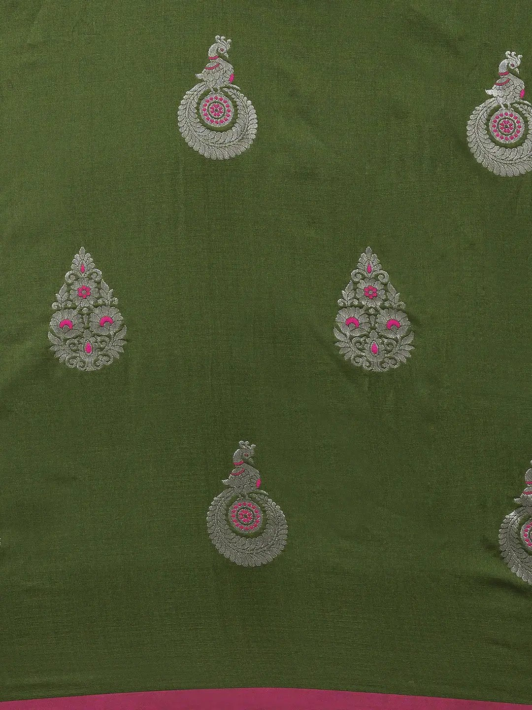 Banarasi Soft Silk Kanchi Zari Weaving Saree 