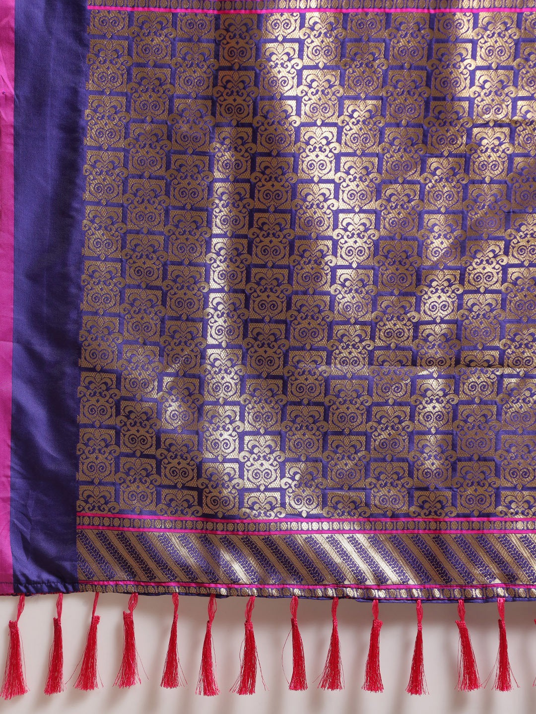 Stylish Bollywood Blue Colour Banarasi Saree