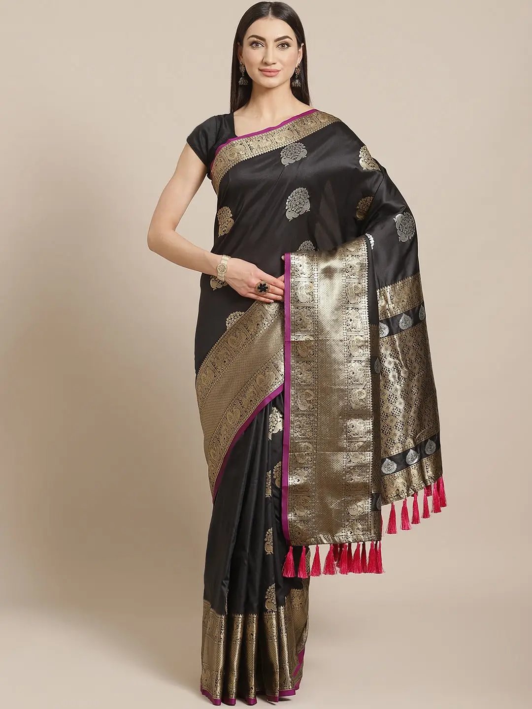 Kanjivaaram Soft Silk Kanchi Zari Weaving Saree | Vastranand