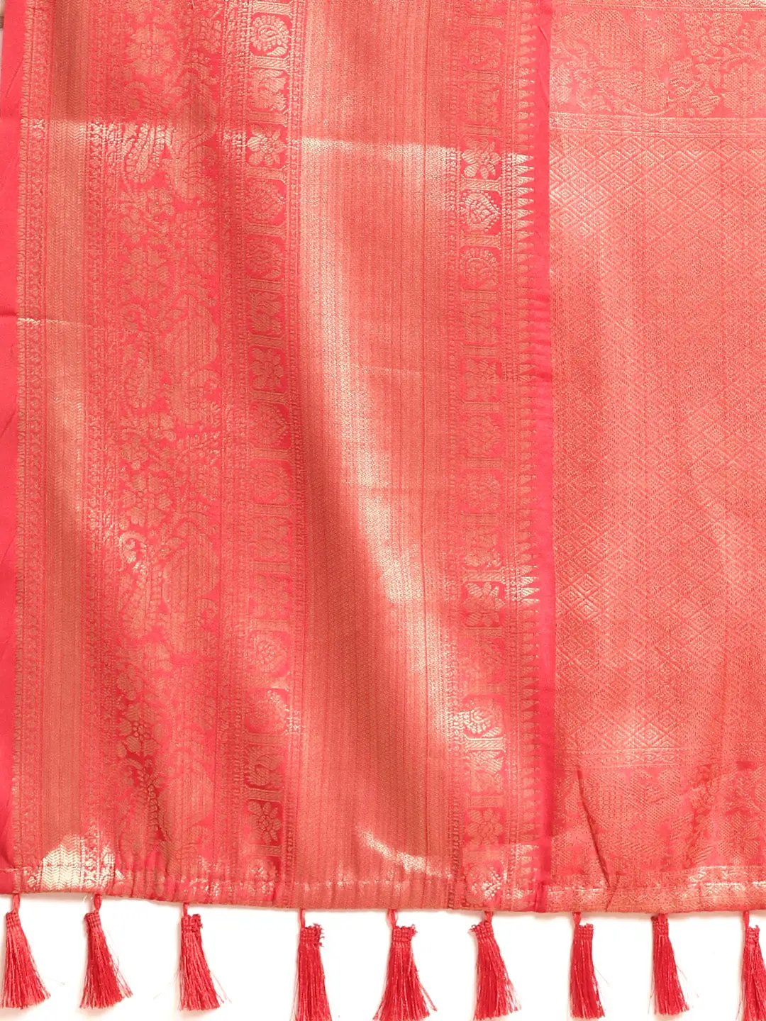 Kalamkari Pattu Banarasi Silk Saree