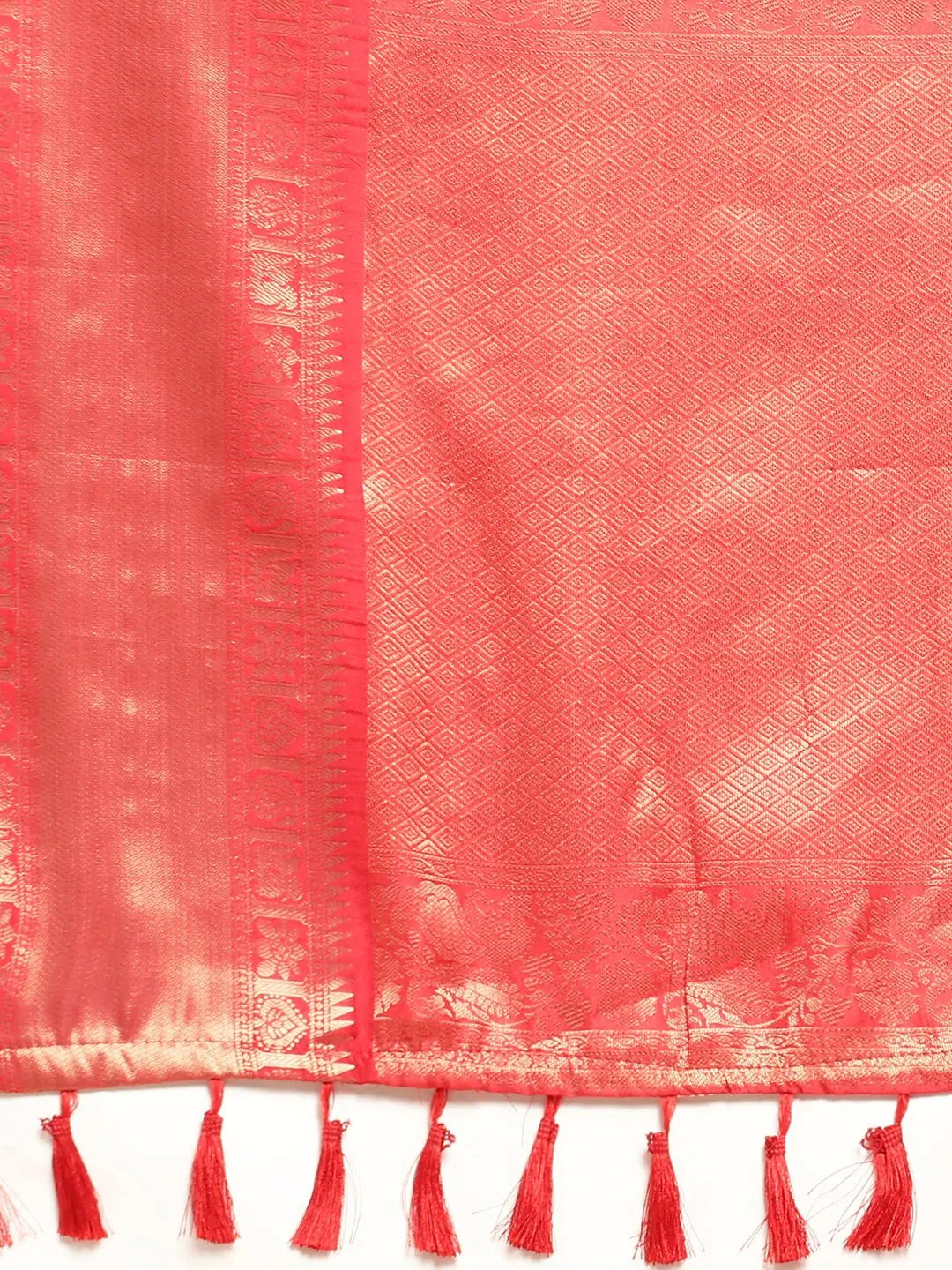 Kalamkari Pattu Banarasi Silk Saree