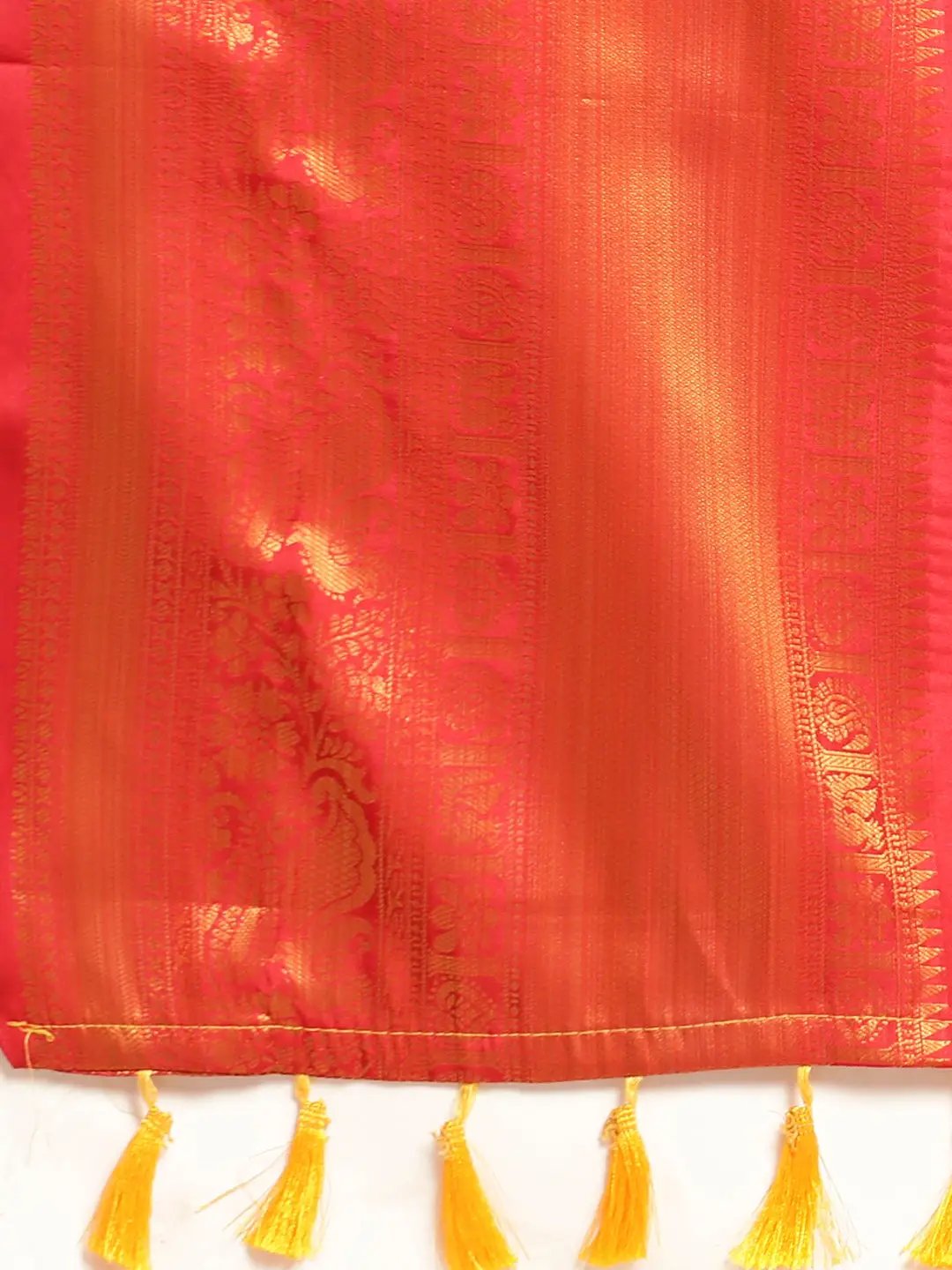 Kalamkari Pattu Banarasi Silk Saree 