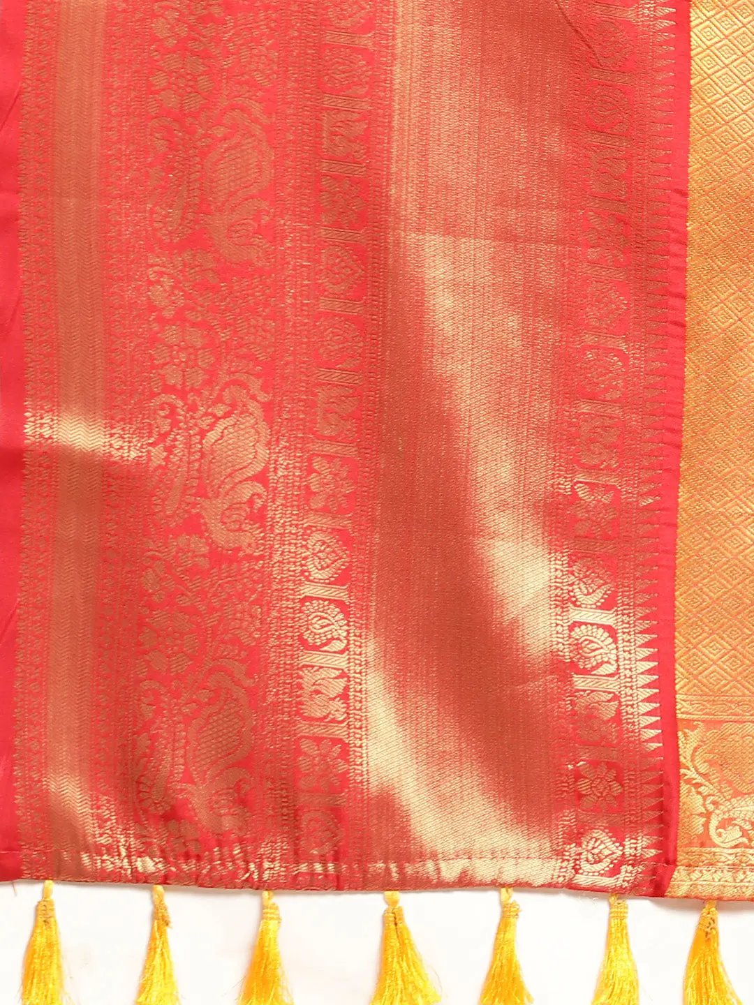 Kalamkari Pattu Banarasi Silk Saree 