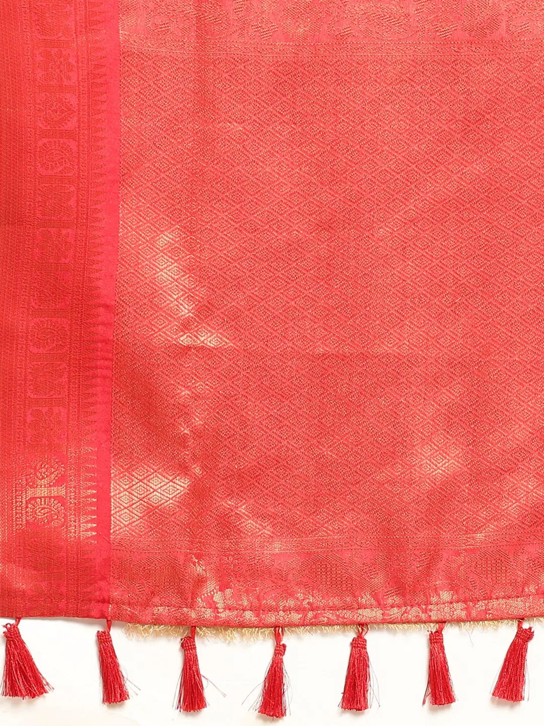 Kalamkari Pattu Banarasi Silk Saree 