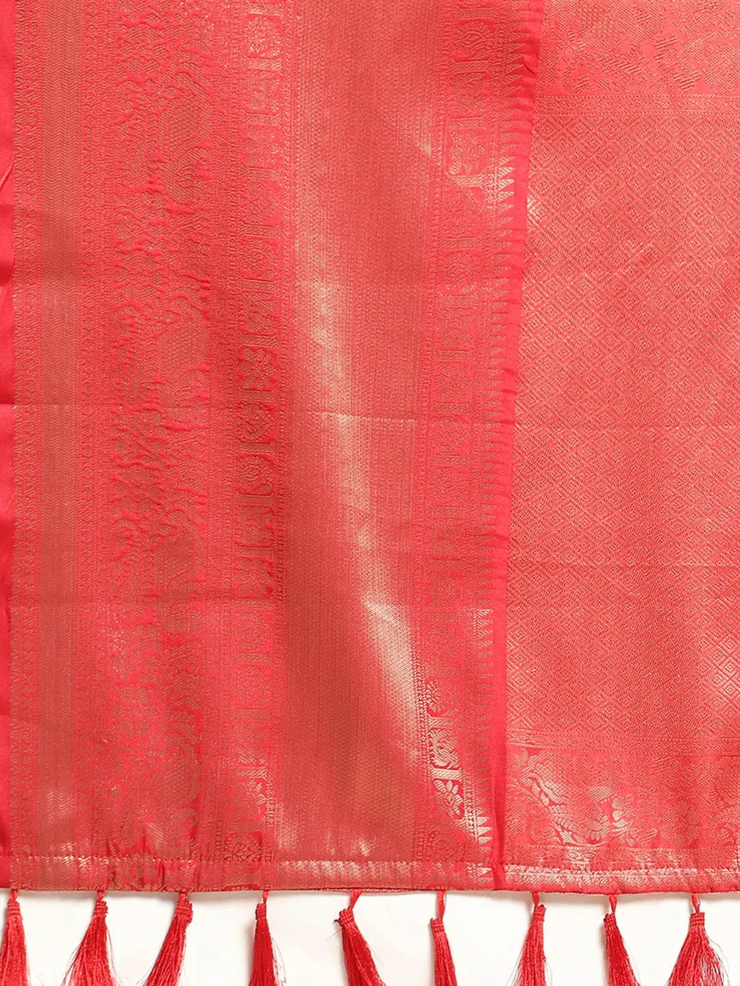 Kalamkari Pattu Banarasi Silk Saree 