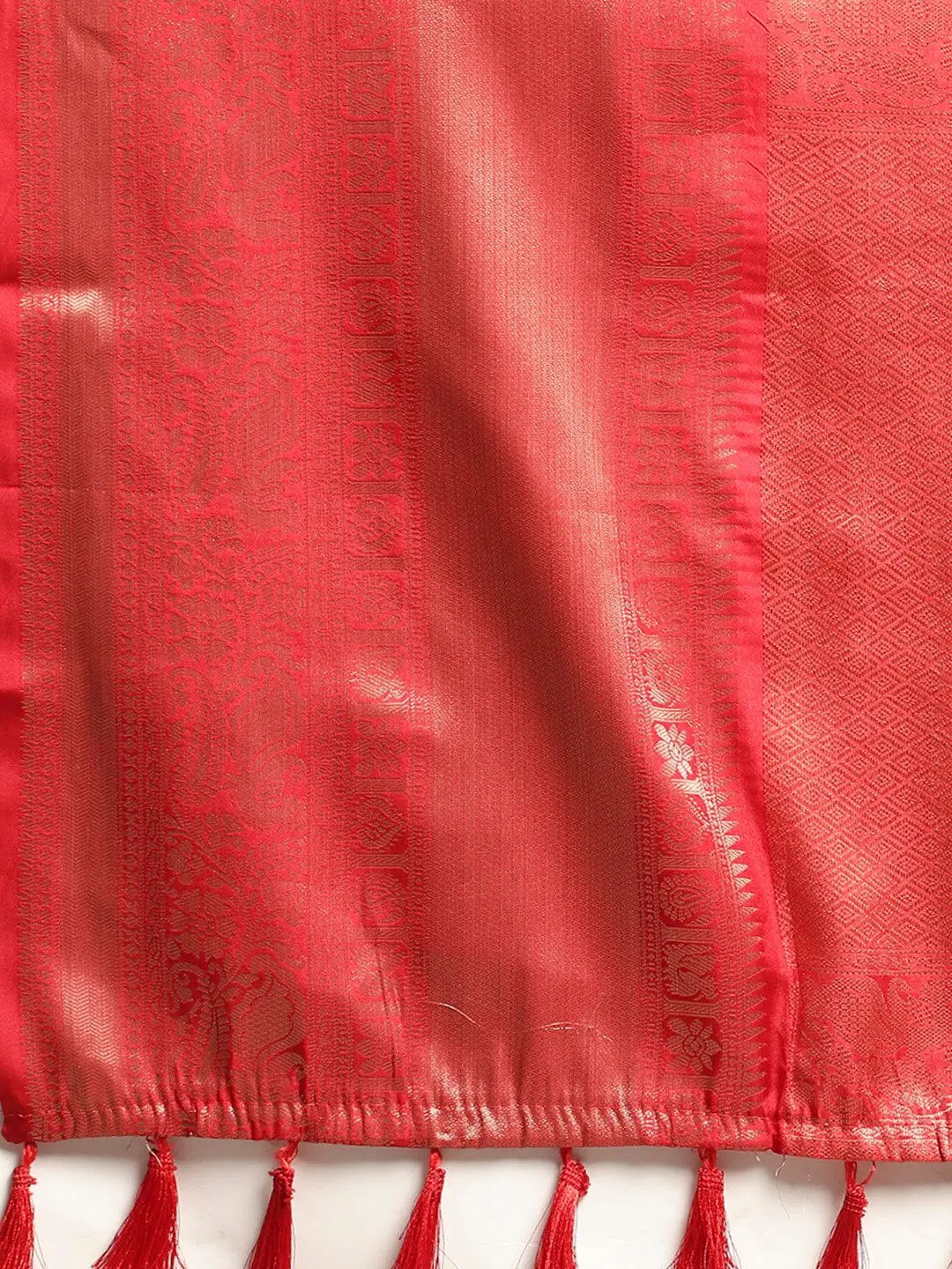 Kalamkari Pattu Banarasi Silk Saree 