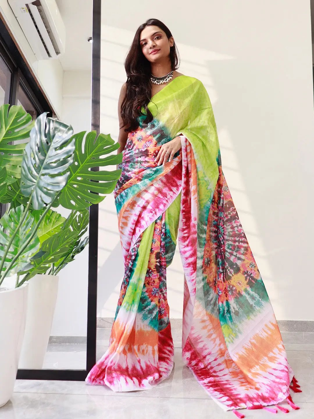 SRI LANKAN HANDMADE COTTON BATIK SAREE 2026 - UnikWear.lk