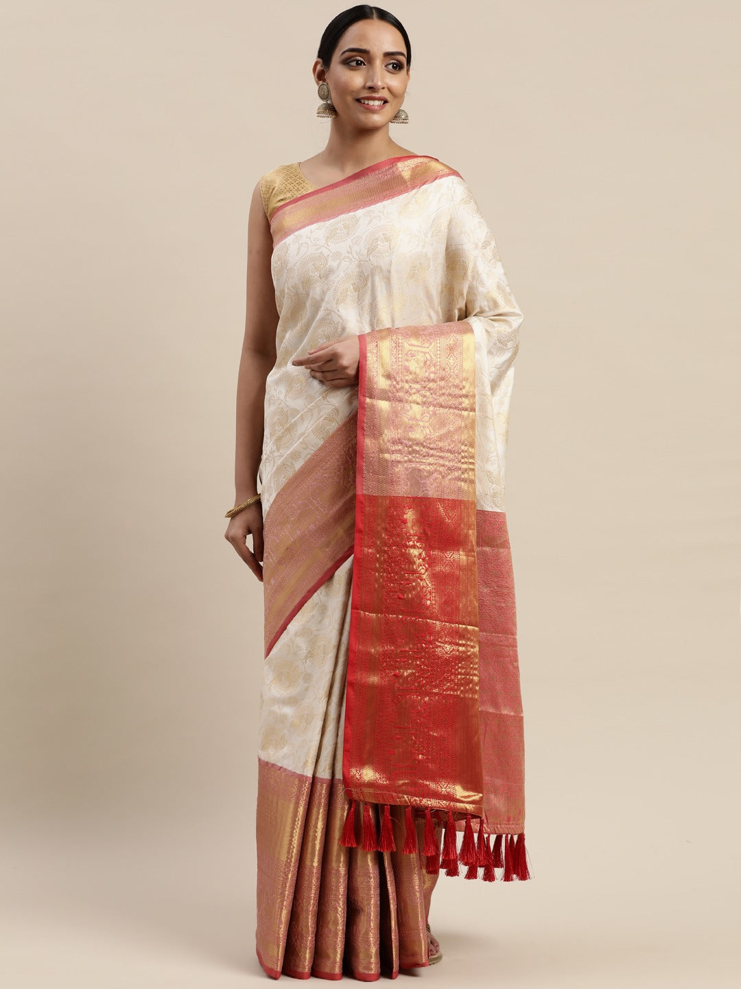 Buy Banarasi Soft Silk Kanjivaaram Saree | Vastranand