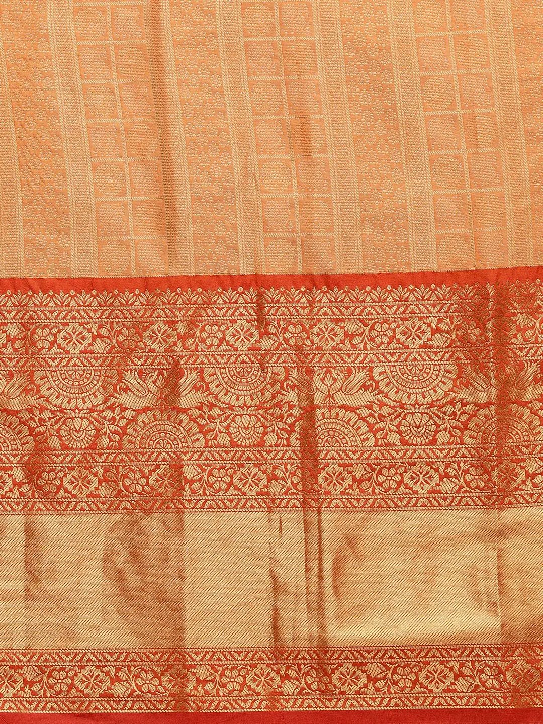  Exclusive Banarasi Woven Design Saree With Zari Border