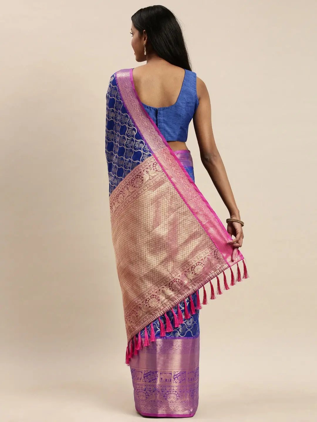 Buy Banarasi Soft Silk Kanjivaaram Saree | Vastranand