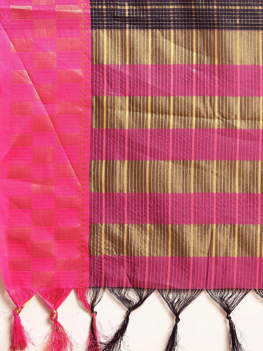  Small Chex Uppada Cotton Silk Saree