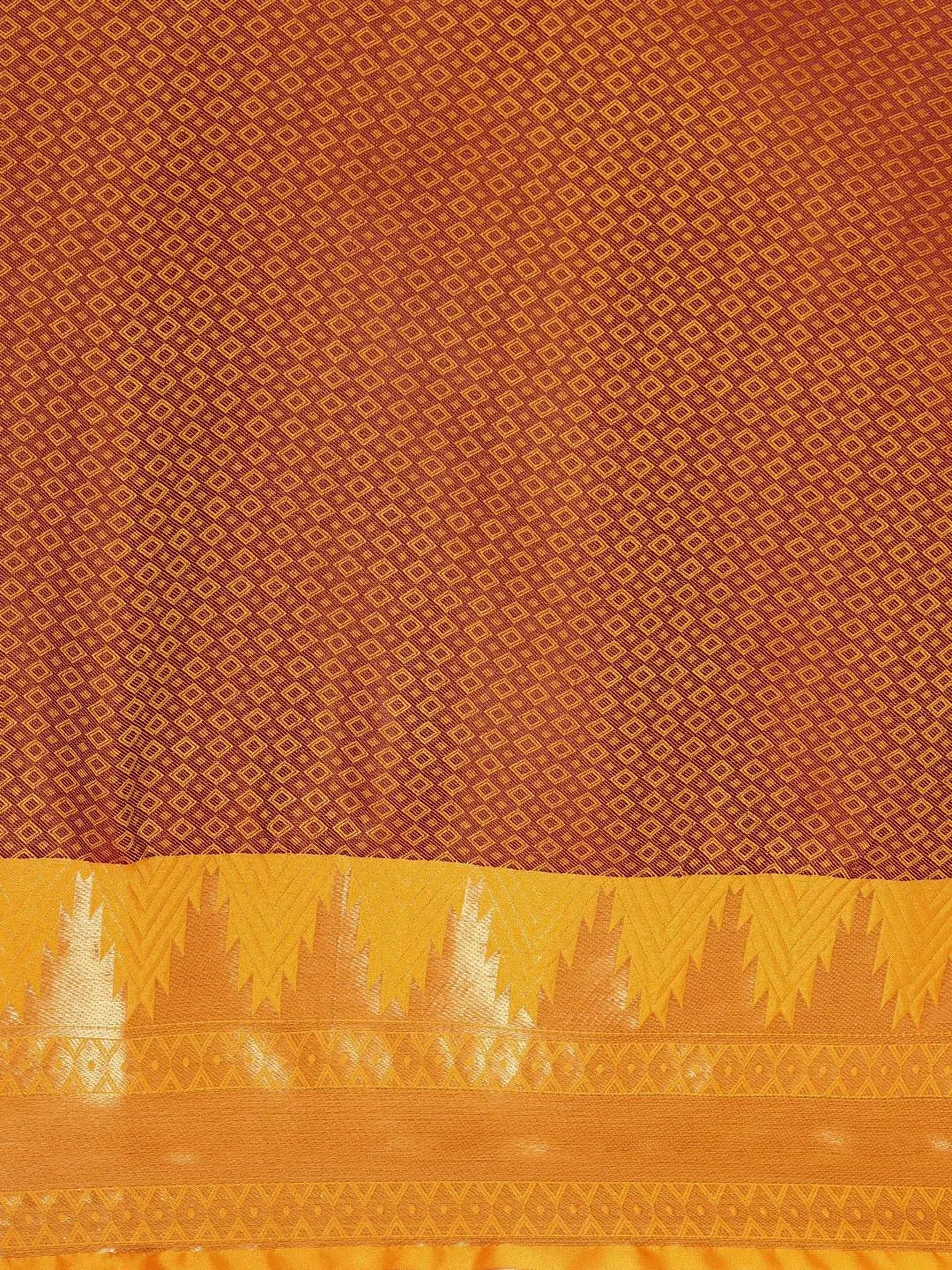 Uppada Cotton Silk Saree With Self Butti