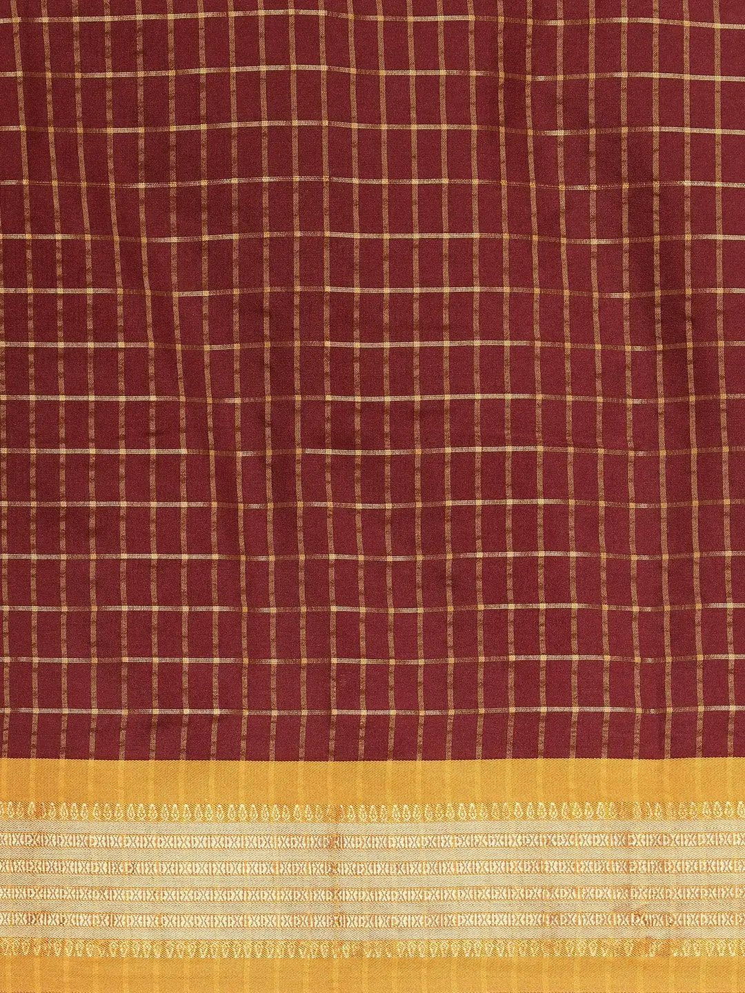 Uppada Cotton Silk Saree With Self Butti