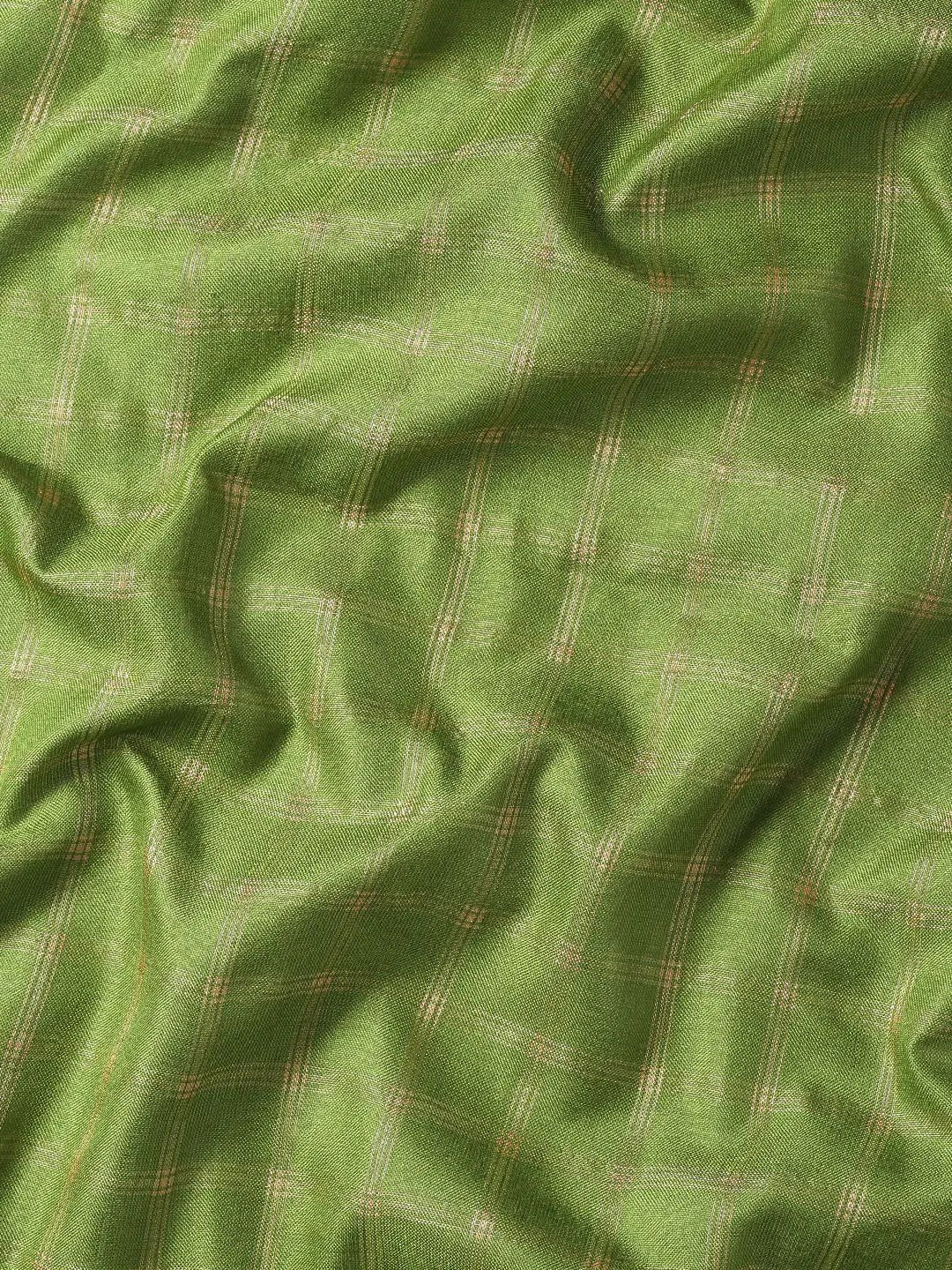   Small Chex Uppada Cotton Silk Saree   collapse