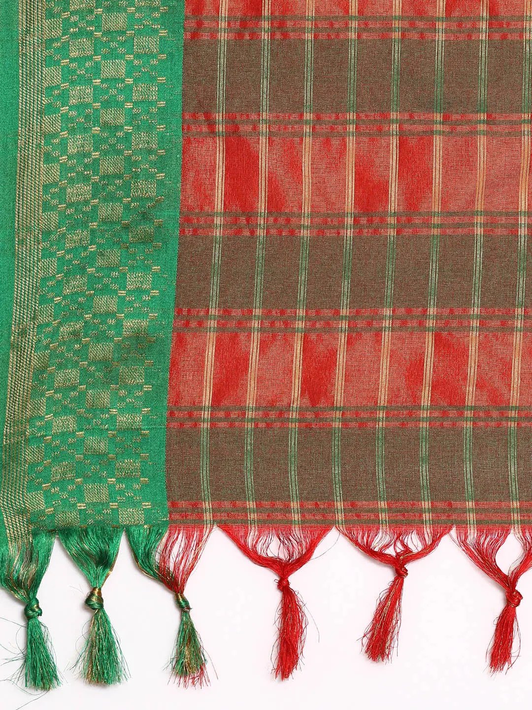  Small Chex Uppada Cotton Silk Saree