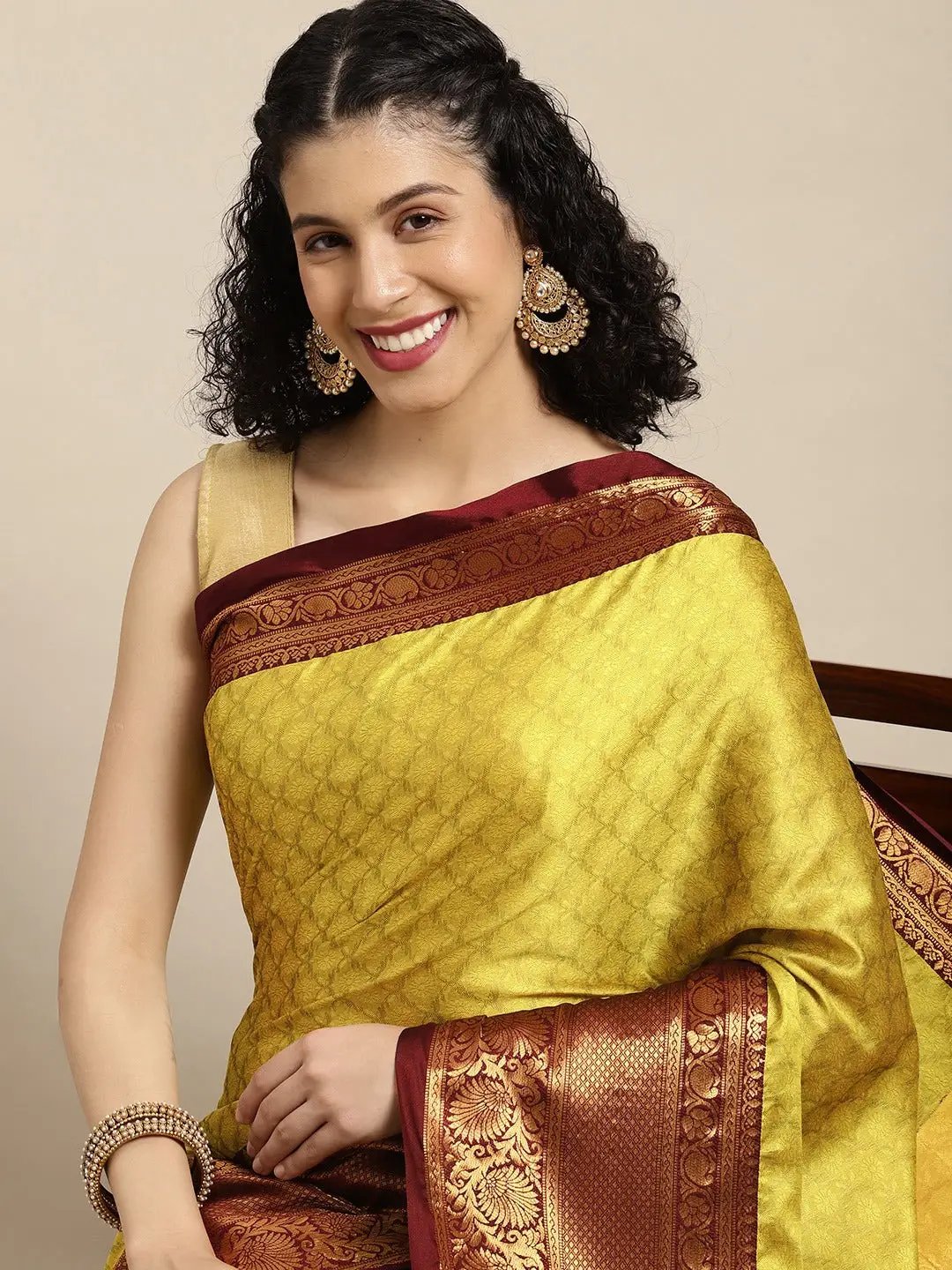 Uppada Cotton Silk Saree With Self Butt