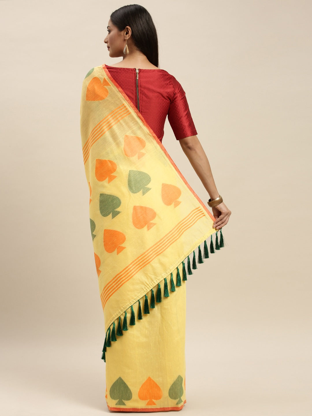 Cotton Silk Resham Minakari Sarees 