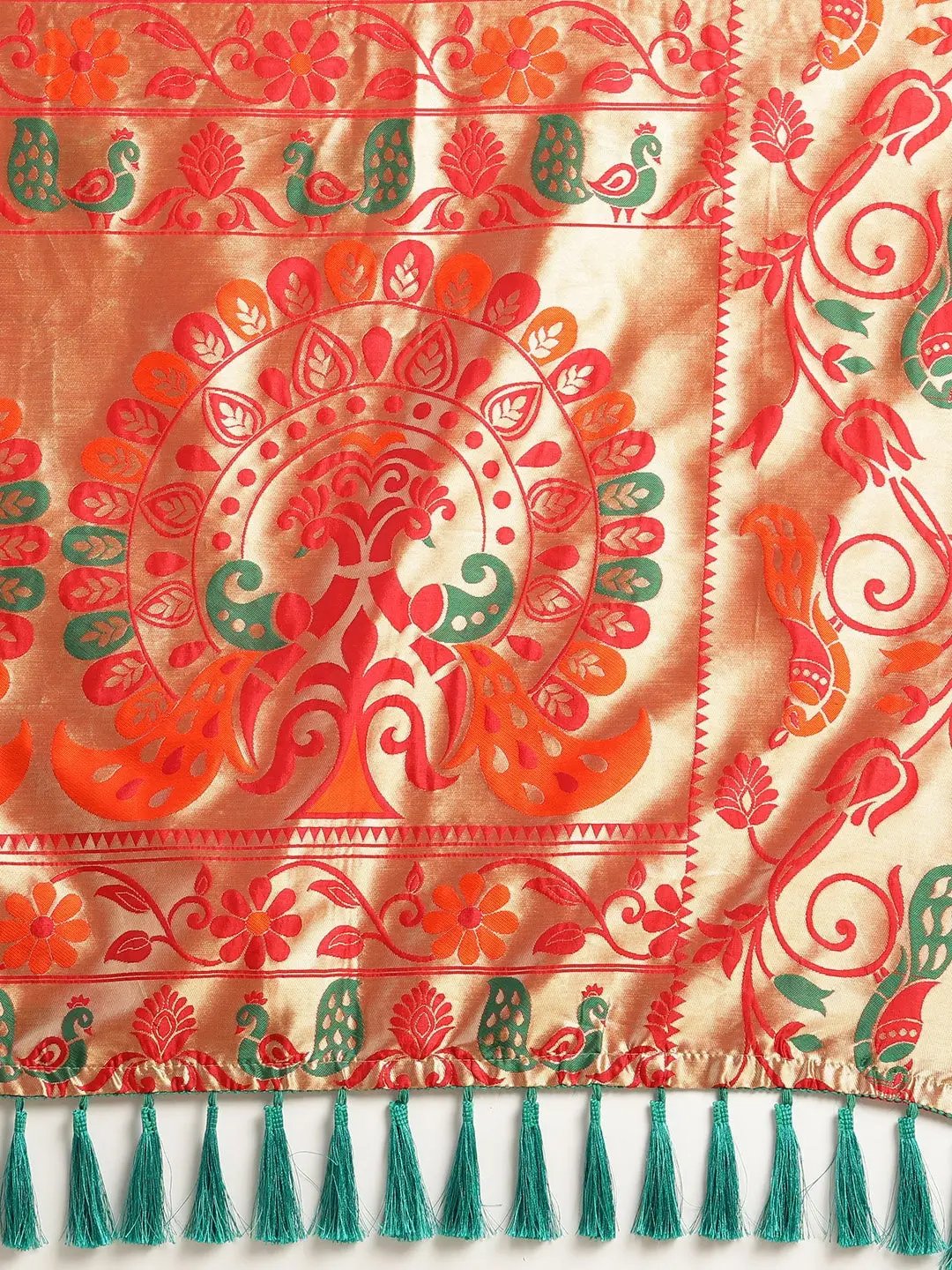 Beautiful Banarasi Silk Saree with Woven Design