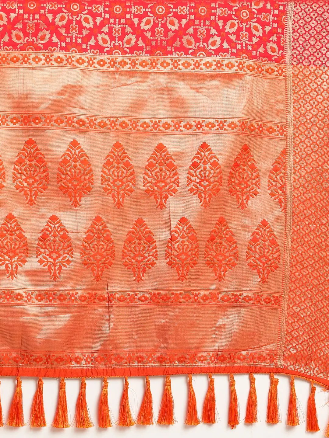 Exclusive Banarasi Patola Silk Saree With Zari Work