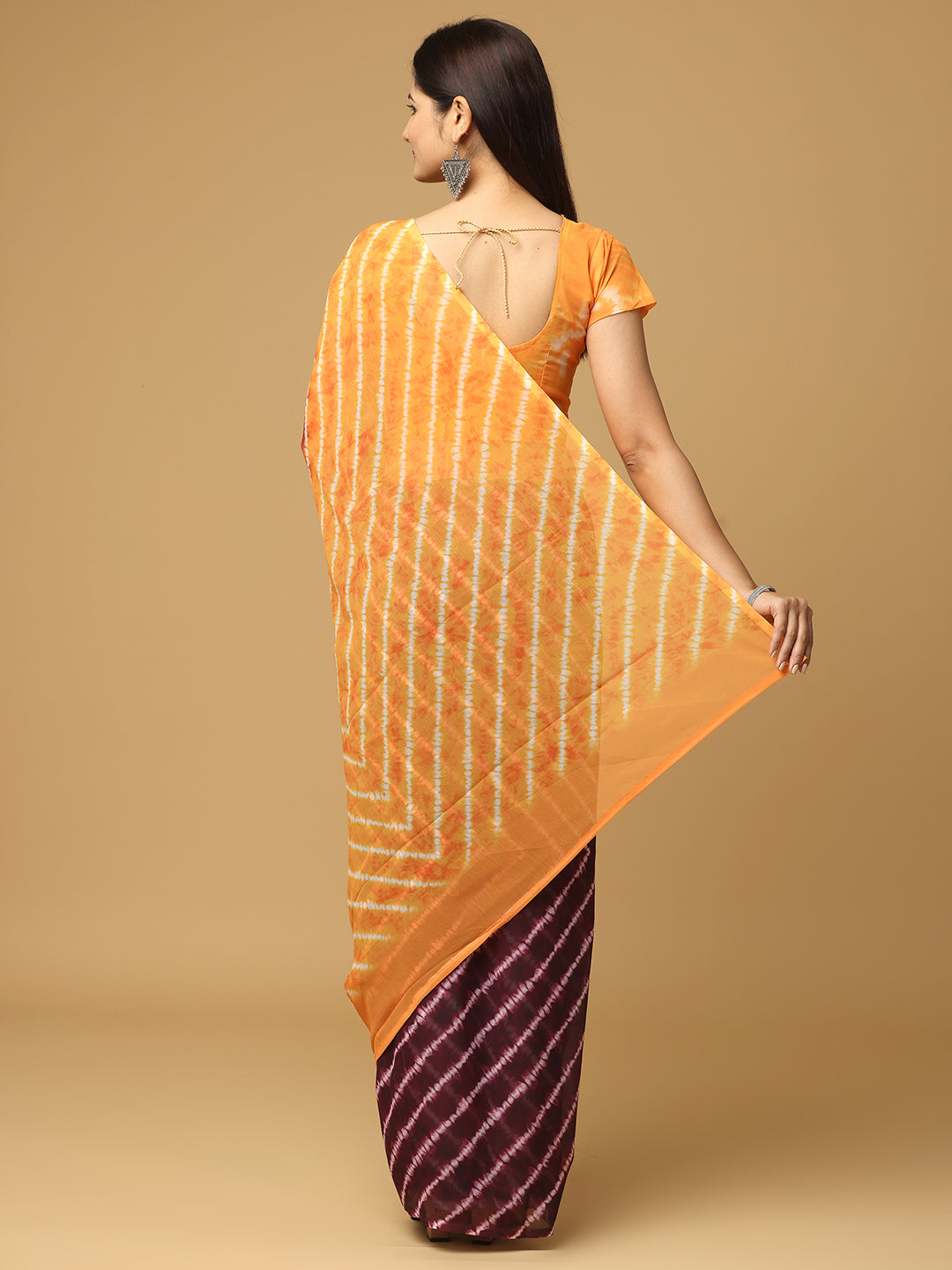 Ombre Soft Georgette Digital Print Party Wear Saree