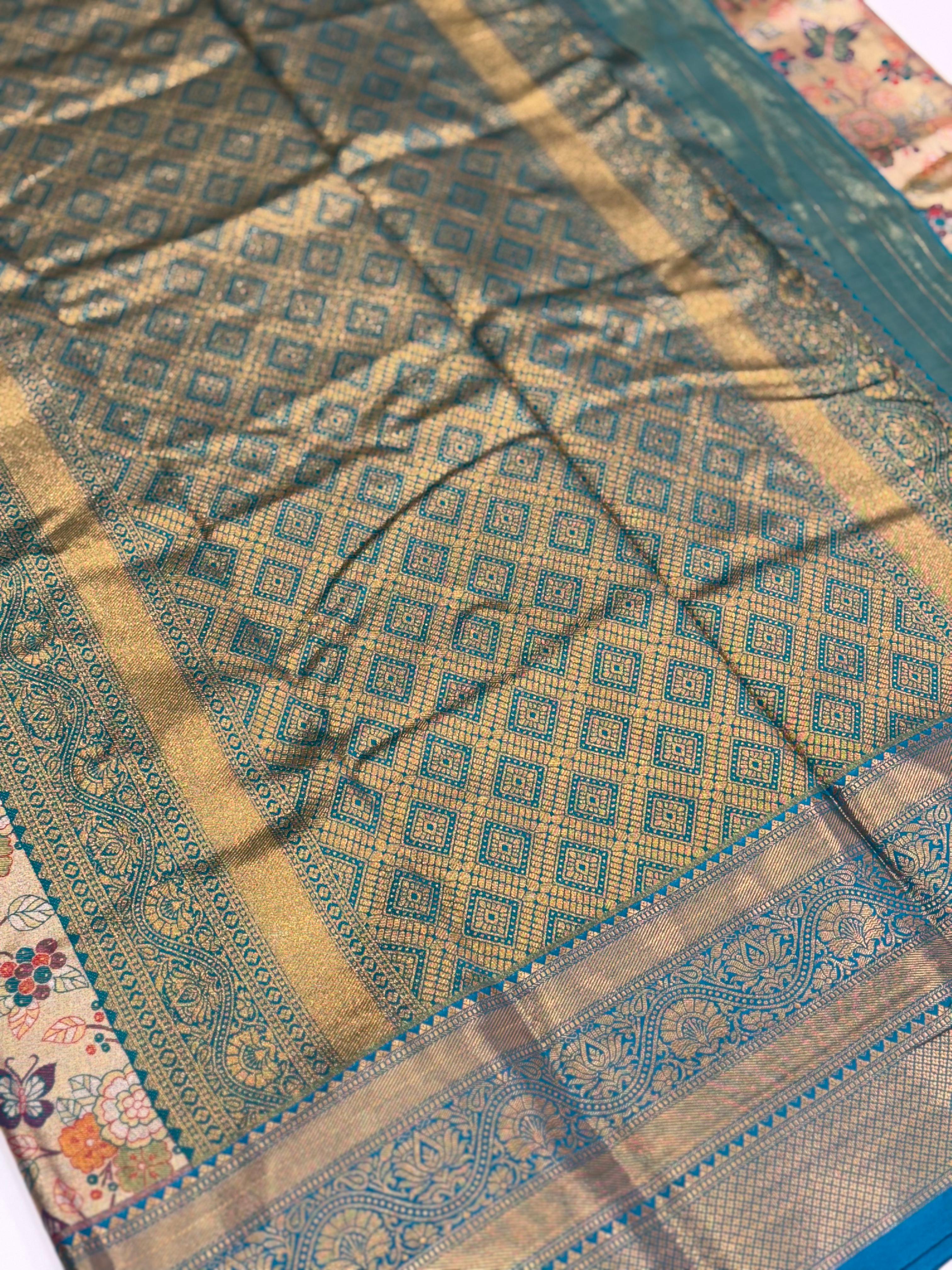 Rama Dharmavaram Butterfly Silk Saree